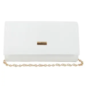 Women's envelope bag Doca 22074 white